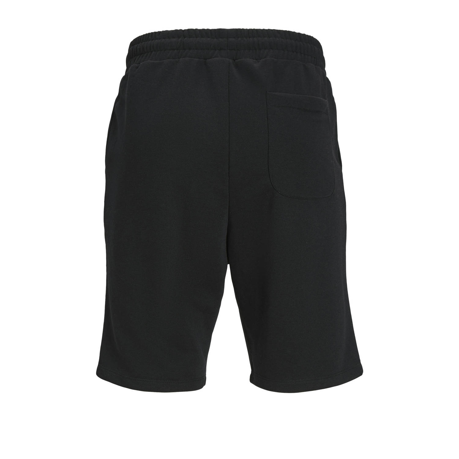 JACK & JONES PANTS STUDIO regular fit sweatshort JPSTGORDON zwart