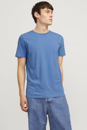 regular T-shirt blauw