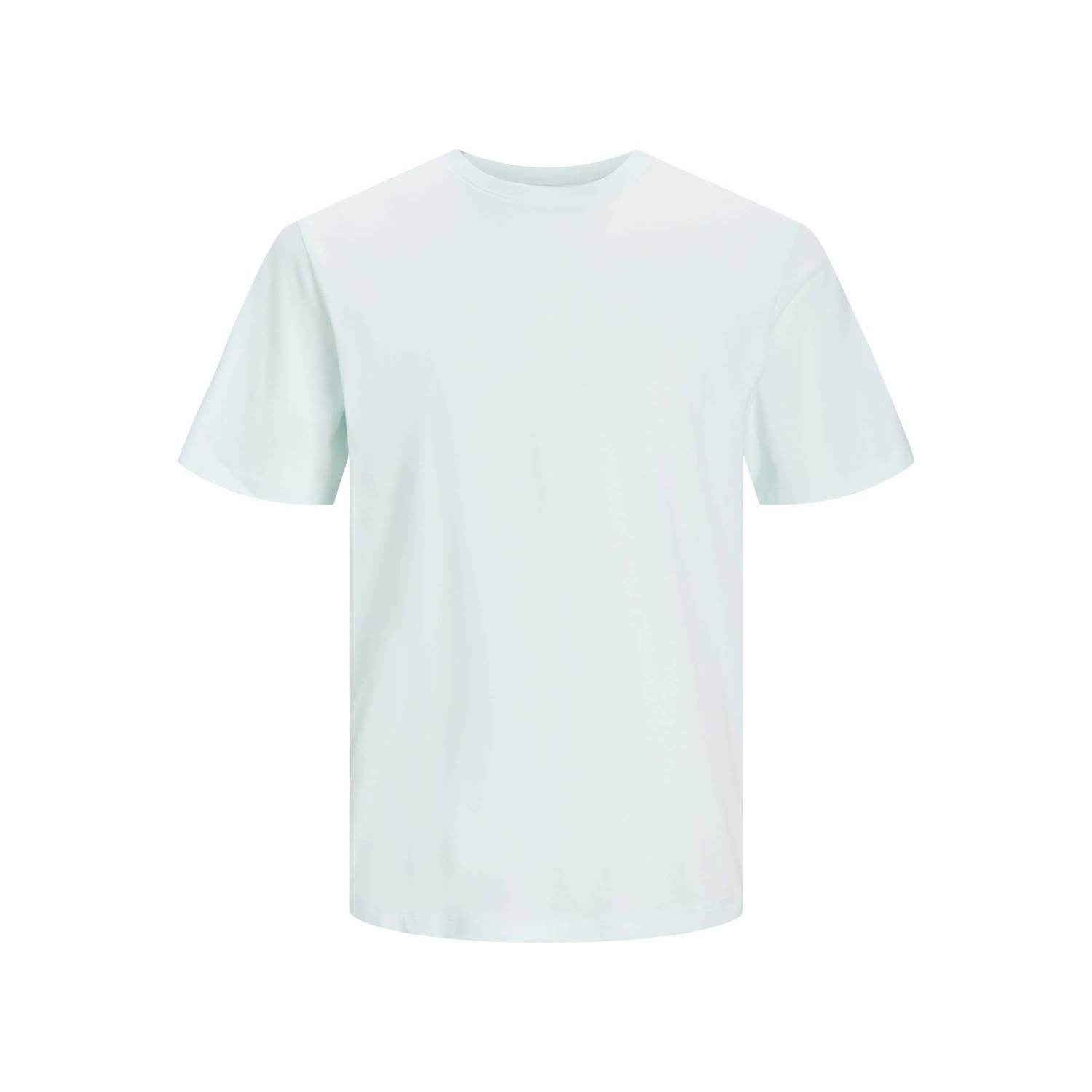 JACK & JONES ESSENTIALS regular fit T-shirt JJEORGANIC lichtblauw