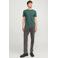 JACK & JONES ESSENTIALS regular T-shirt turquoise