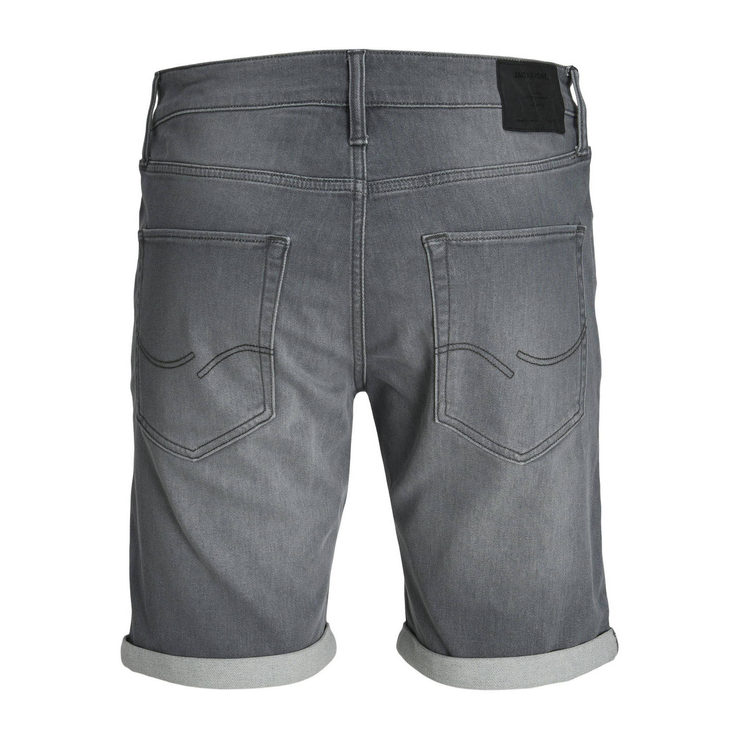 JACK & JONES JEANS INTELLIGENCE regular fit short JJIRICK JJICON 370 igrey denim