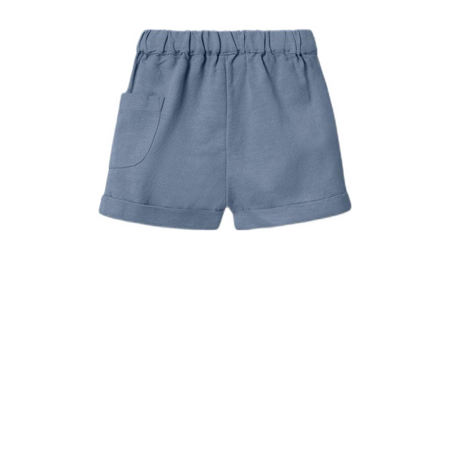 NAME IT BABY casual short NBMFAHER grijsblauw