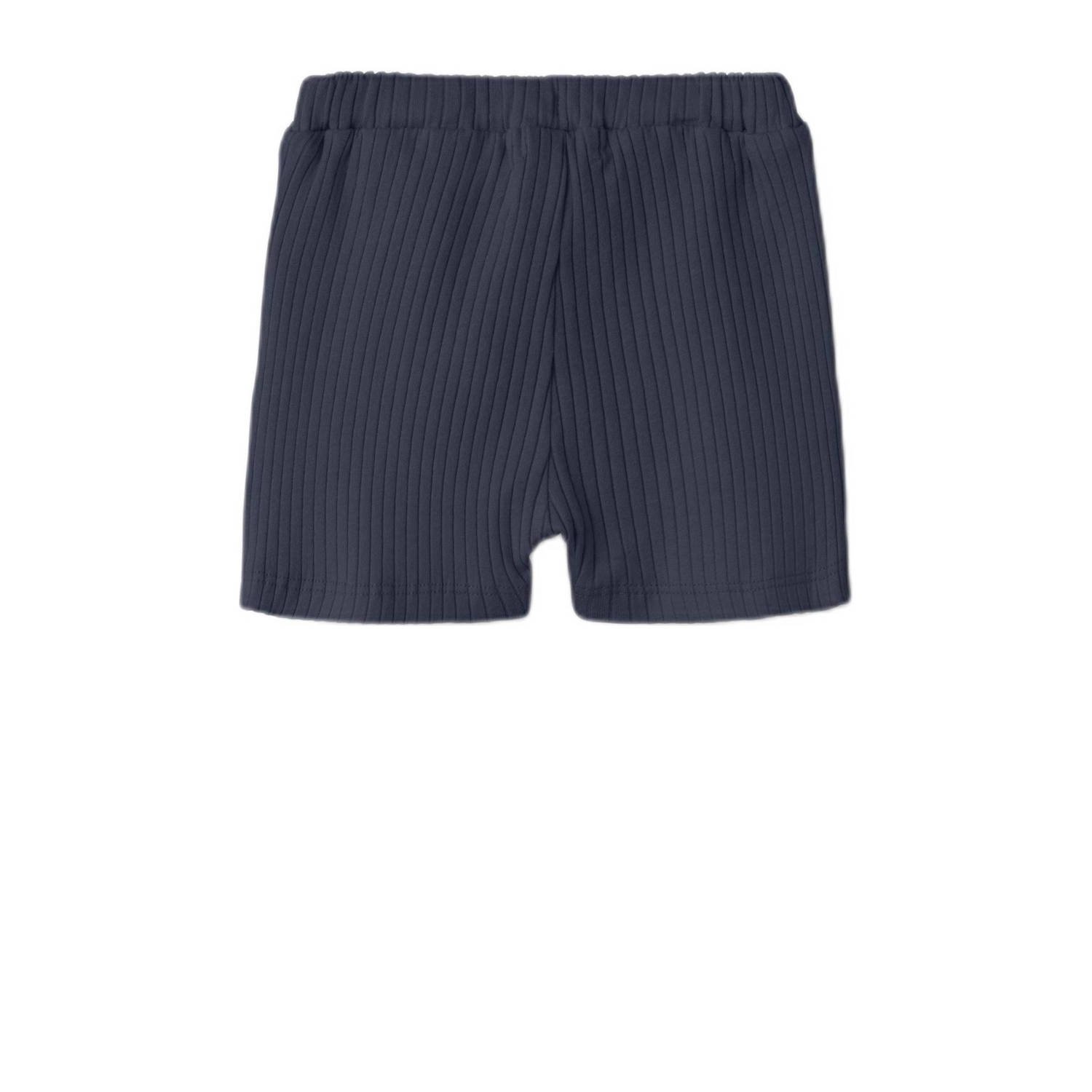 NAME IT BABY regular fit casual short NBFFENNAS donkerblauw