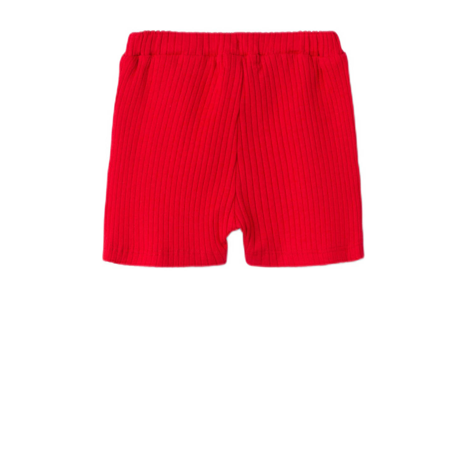 NAME IT BABY regular fit casual short NBFFENNAS rood