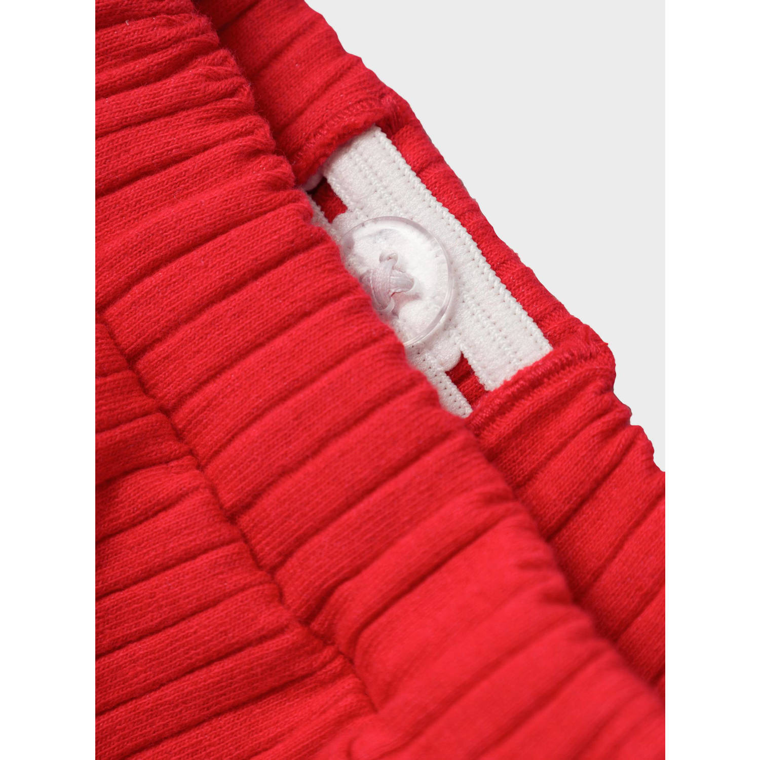 NAME IT BABY regular fit casual short NBFFENNAS rood