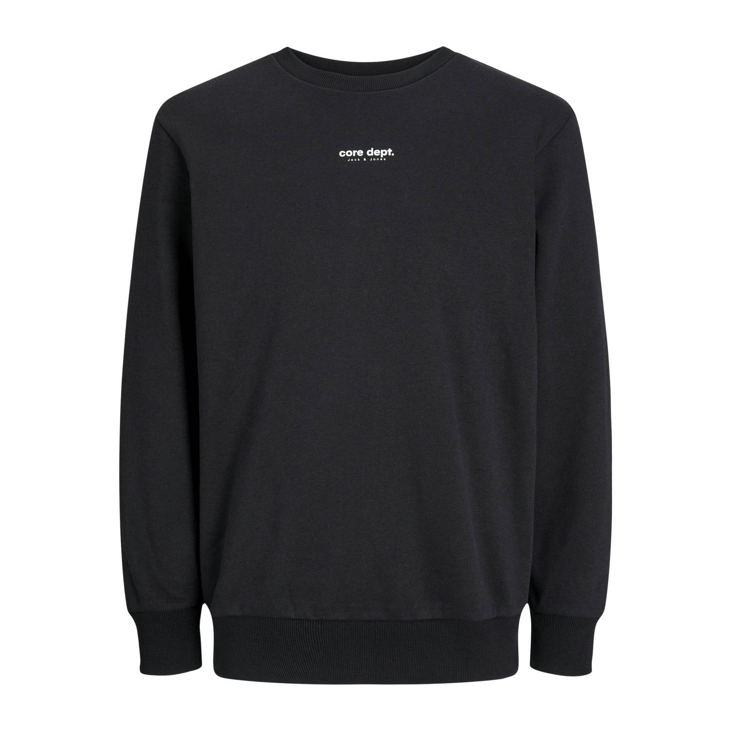 JACK & JONES CORE sweater JCOEDITION met backprint zwart