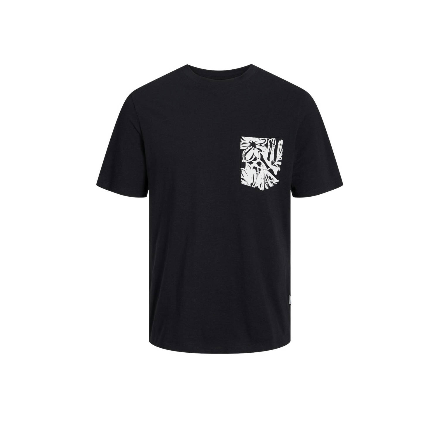 JACK & JONES ORIGINALS T-shirt JORLAFAYETTE met printopdruk black