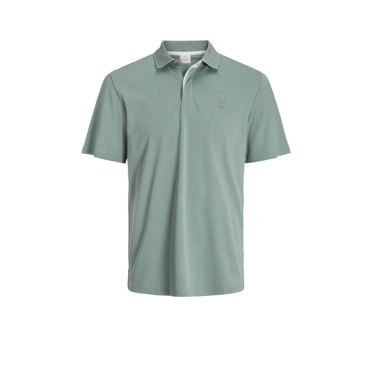 JACK & JONES PREMIUM regular fit polo JPRCCRODNEY met logo lichtgroen