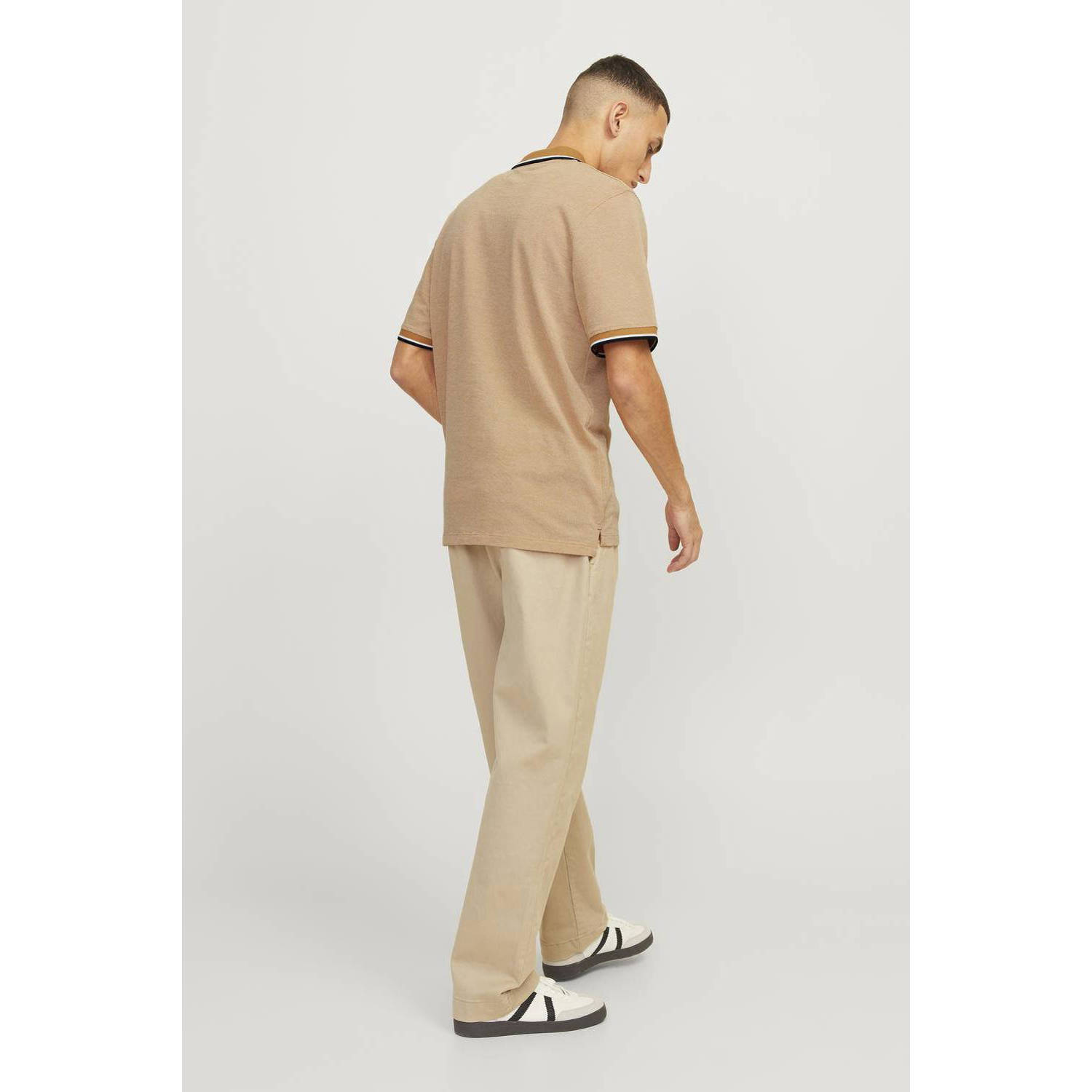 JACK & JONES PREMIUM polo JPRBLUWIN oranje