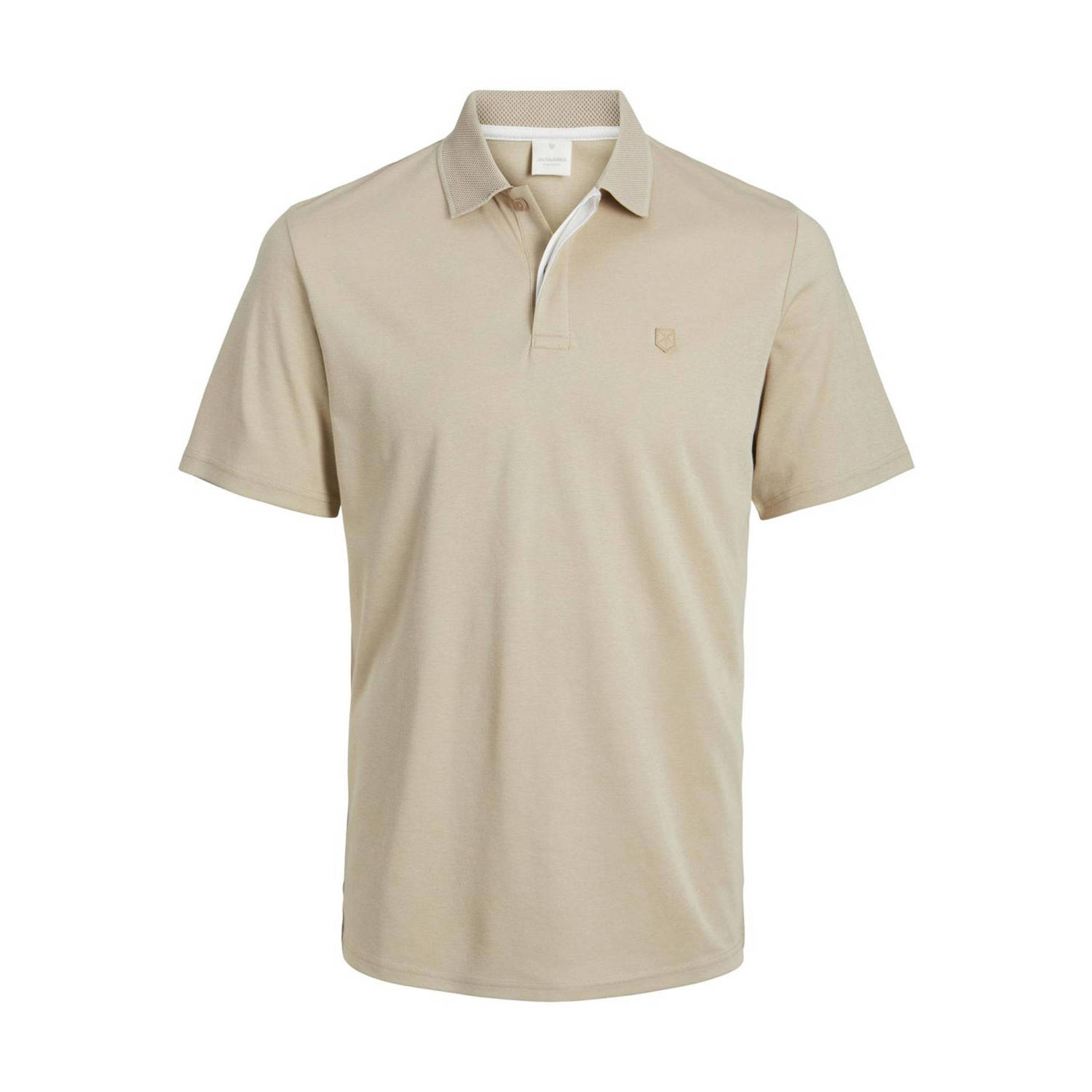 Jack & Jones Premium Regular fit poloshirt met logobadge model 'CRODNEY'