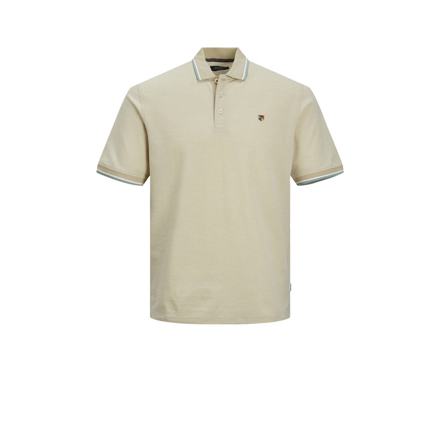 JACK & JONES PREMIUM polo JPRBLUWIN beige