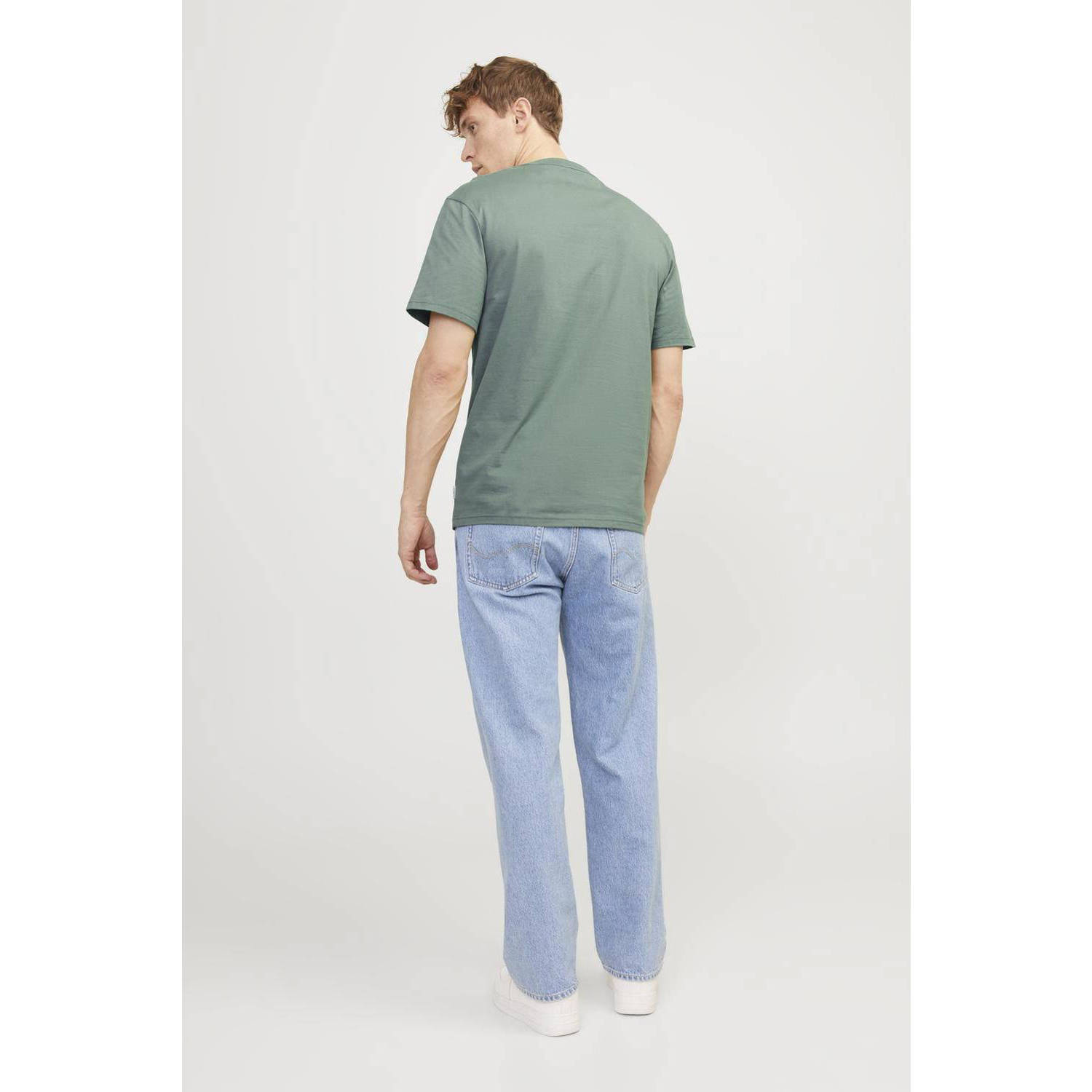 JACK & JONES ORIGINALS T-shirt JORTAMPA met printopdruk laurel wreath