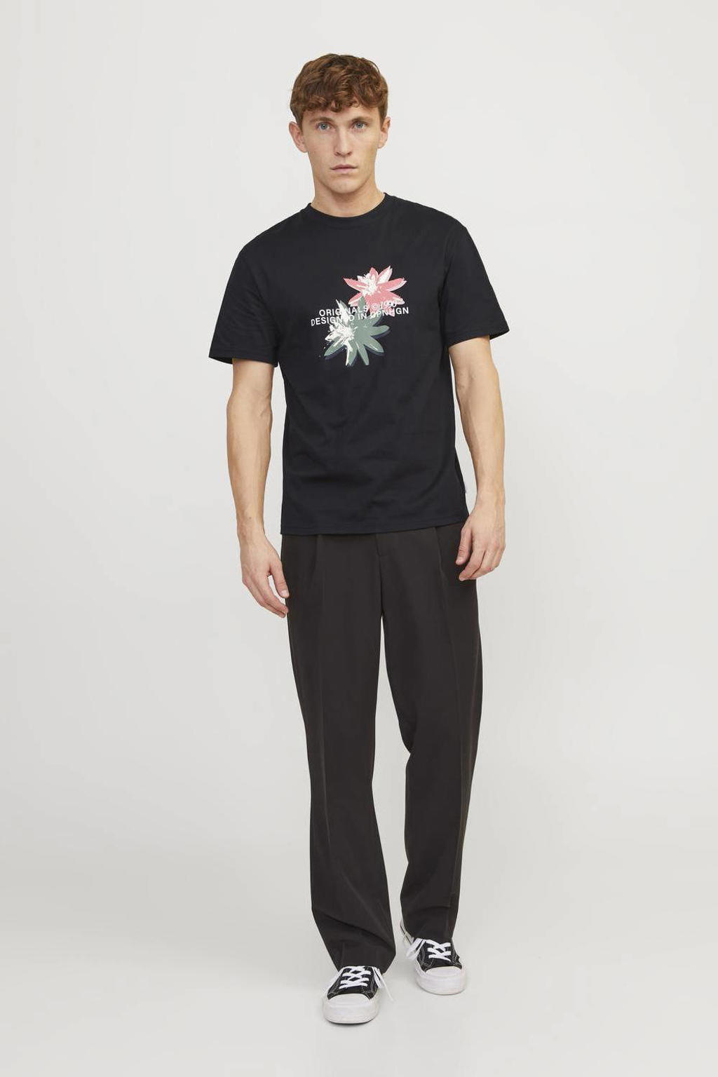 JACK & JONES ORIGINALS T-shirt JORTAMPA met printopdruk laurel wreath