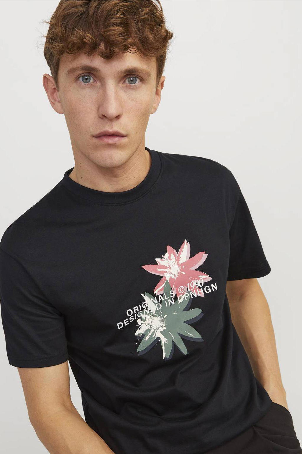 Jack & Jones CORP LOGO PLAY O-NECK - T-shirt Print - Mountain View Ja222o57j M11 Jack & Jones CORP LOGO PLAY O-NECK - T-shirt Print - Mountain View Ja222o57j M11