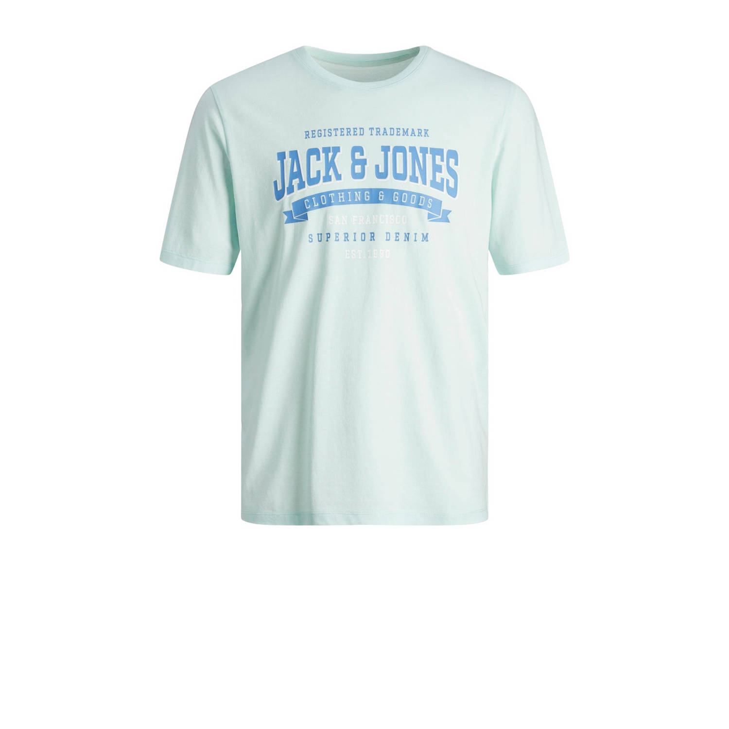 Jack & jones T-shirt Korte Mouw Jack & Jones JJELOGO TEE SS O-NECK 2 COL SS24 SN