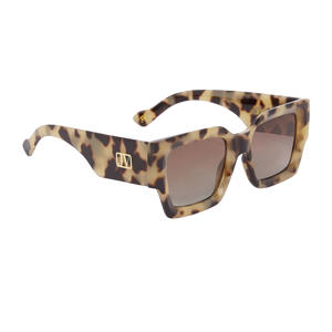 zonnebril Senna met tortoise print bruin