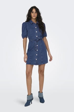 spijkerjurk ONLVIBBE medium blue denim