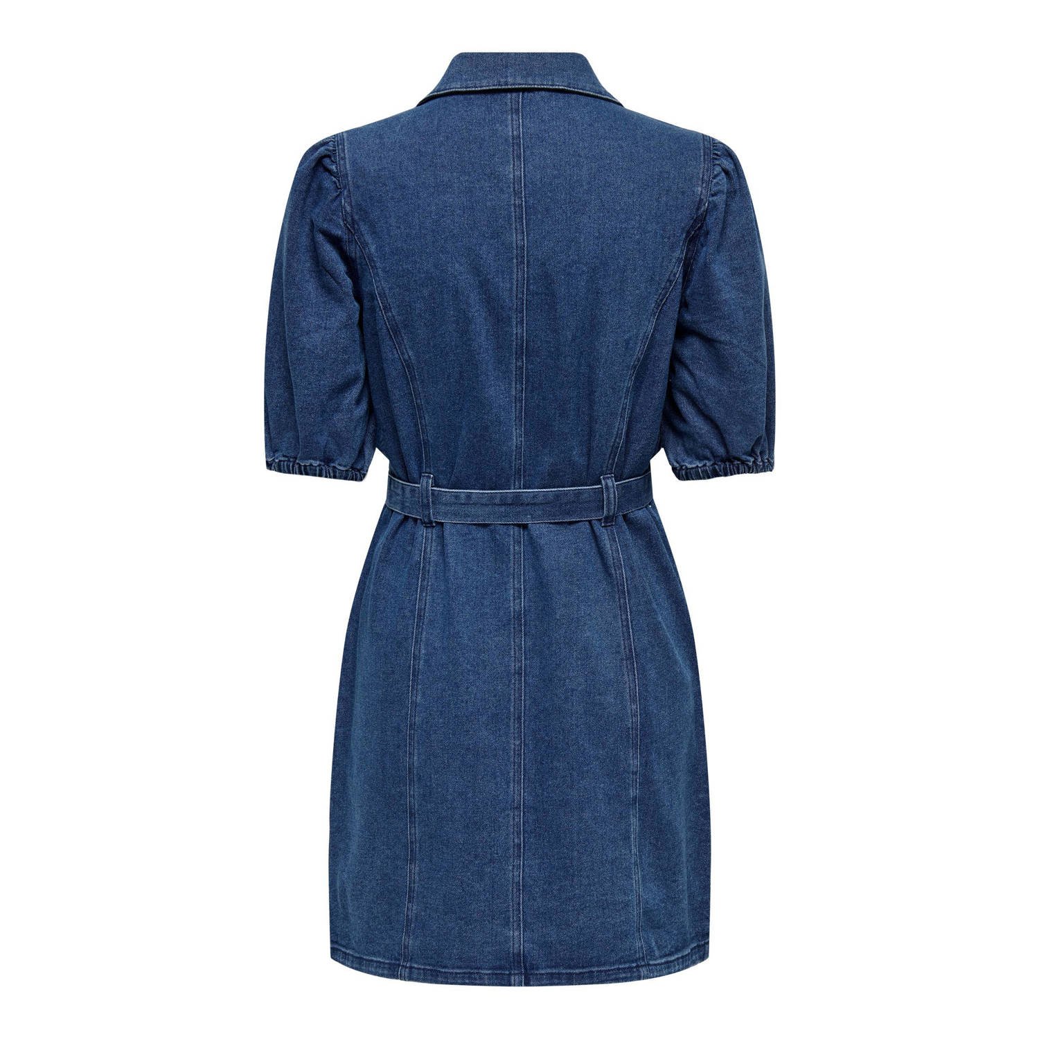 ONLY spijkerjurk ONLVIBBE medium blue denim