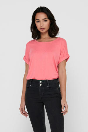 T-shirt ONLMONSTER roze