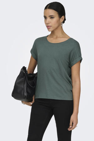 T-shirt ONLMOSTER groen