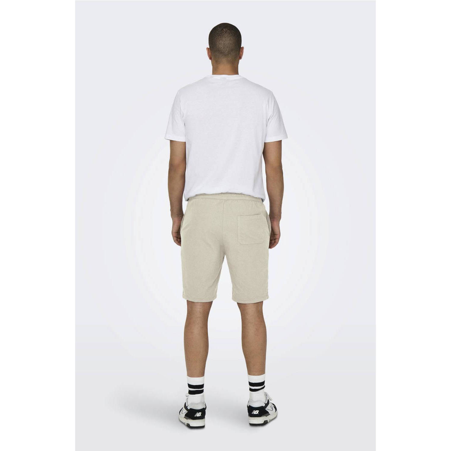 ONLY & SONS loose fit short ONSLIVE silver lining