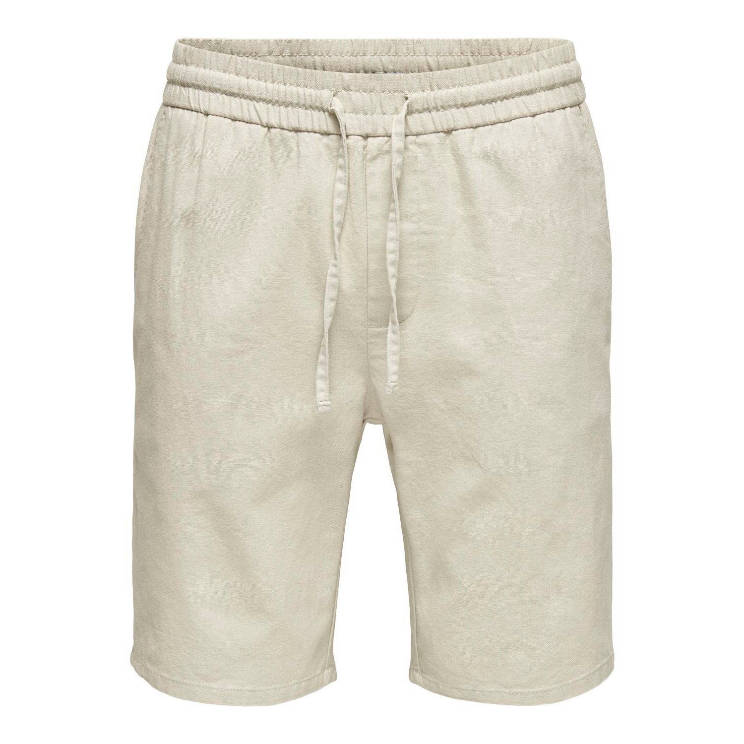 Only & Sons Ultiem Comfort Bermuda Shorts Gray Heren