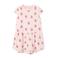NAME IT MINI A-lijn jurk NMFVIGGA met all over print lichtroze/donkerroze/groen