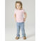 NAME IT MINI ribgebreid T-shirt NMFKAB lichtroze