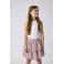 NAME IT KIDS gebloemde rok NKFVINAYA roze/blauw/geel