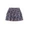 NAME IT KIDS gebloemde rok NKFVINAYA donkerblauw/roze/wit