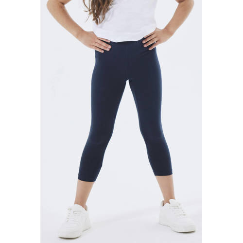 NAME IT KIDS capri legging NKFVIVIAN donkerblauw afbeelding