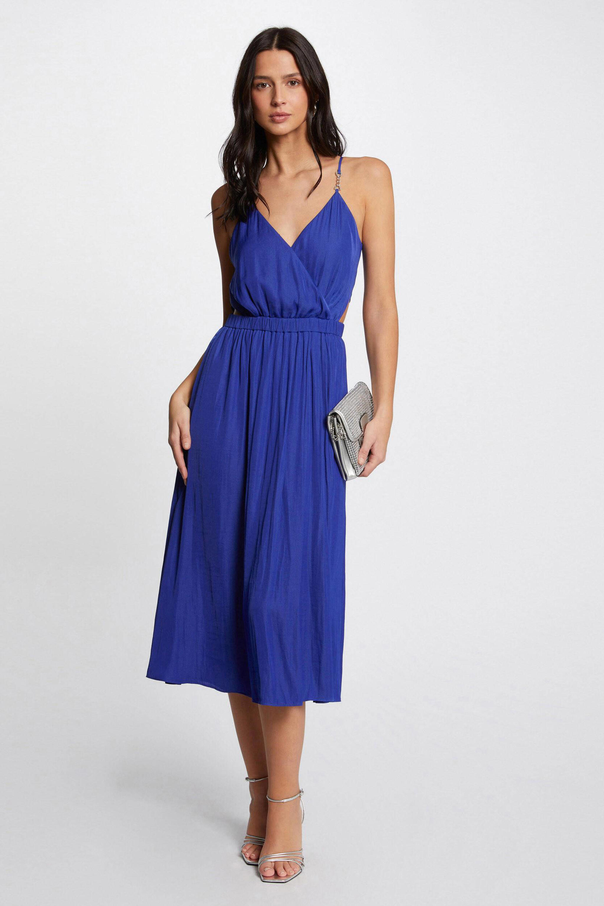 Morgan  jurk blauw
