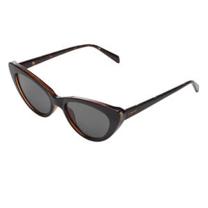 zonnebril Rosie met tortoise print zwart