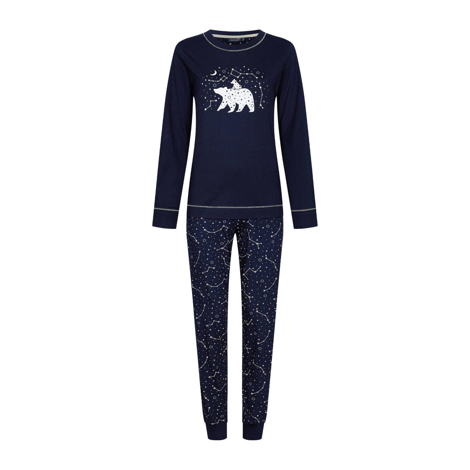 Rebelle pyjama donkerblauw