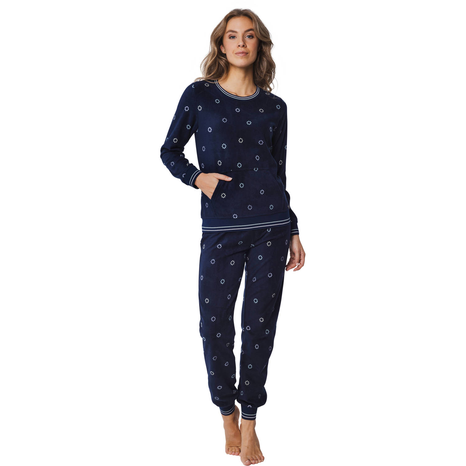 Rebelle pyjama donkerblauw