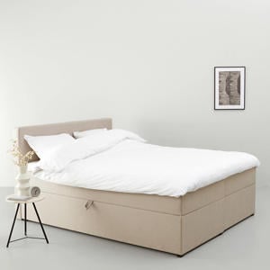 complete boxspring Bergen met opbergruimte (140x200 cm)