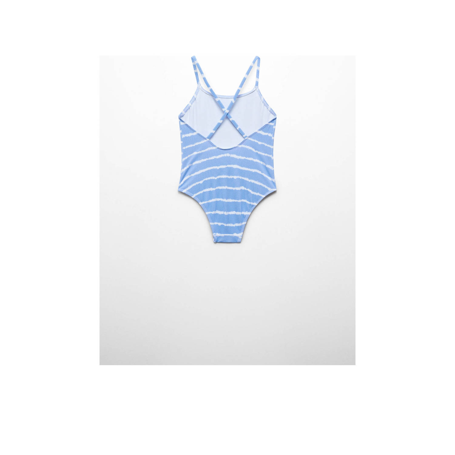 Mango Kids badpak blauw wit