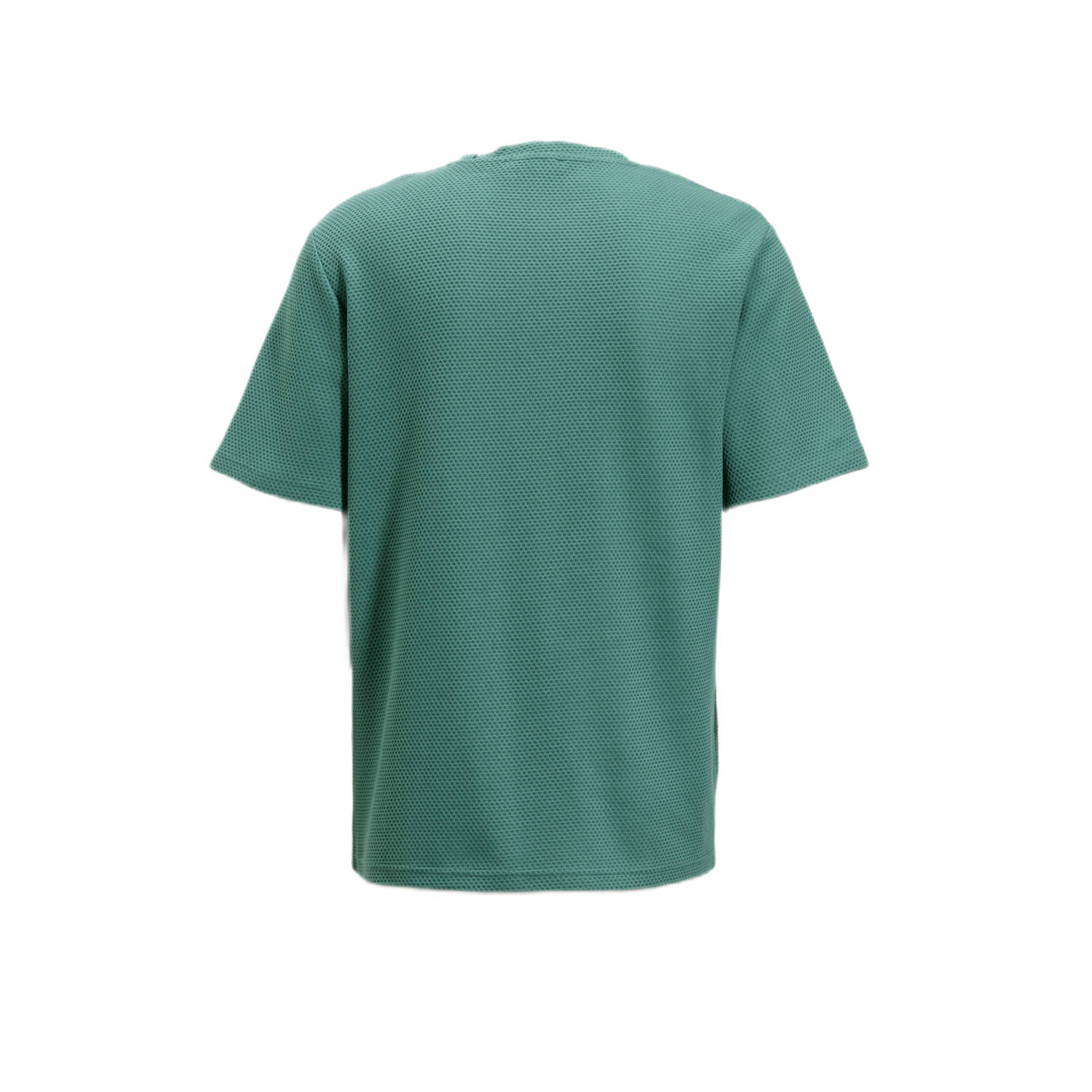 JACK & JONES PREMIUM T-shirt JPRBLAFRANCO met ingebreid patroon groen