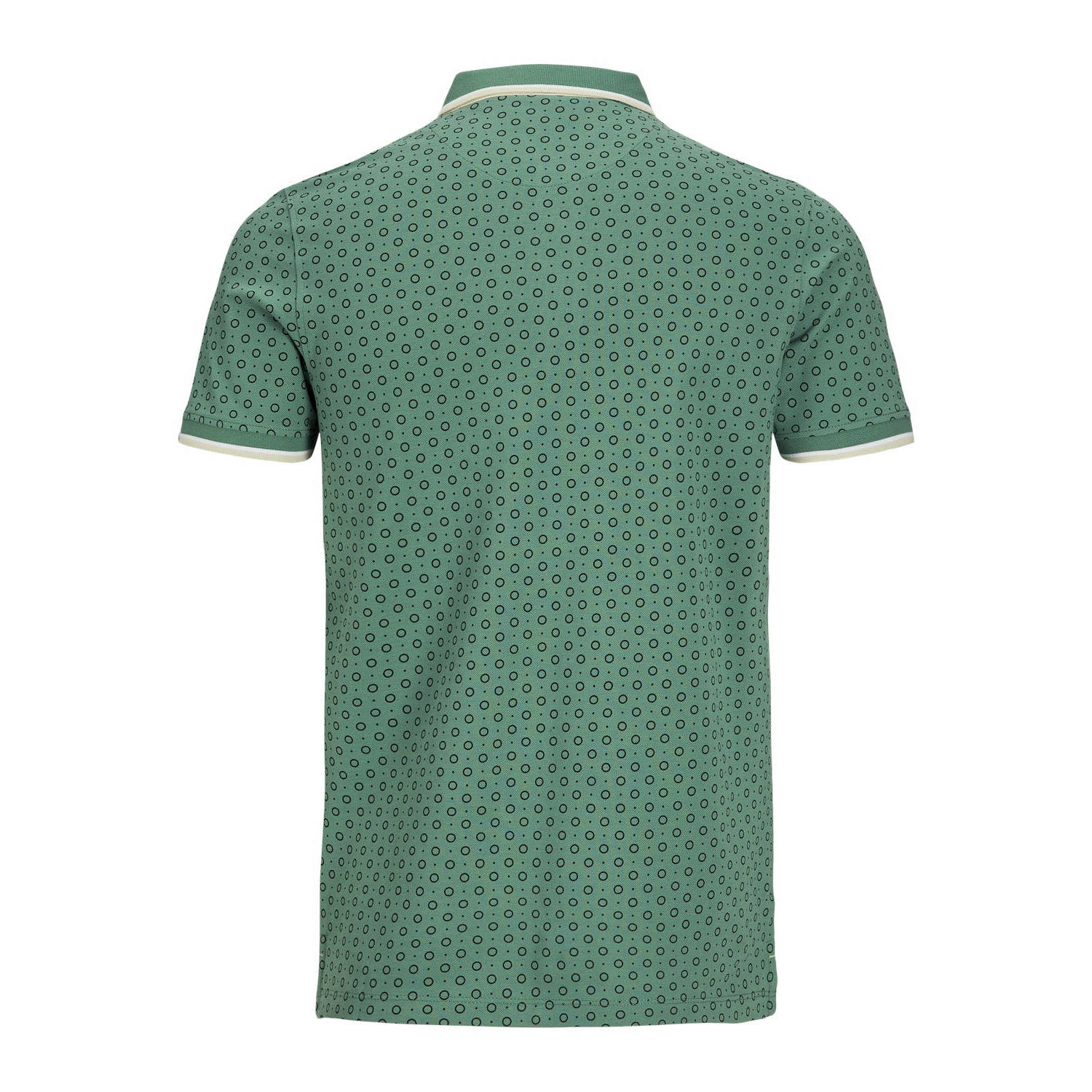 JACK & JONES PREMIUM jersey slim fit polo JPRPAULOS met logo