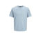 JACK & JONES PREMIUM T-shirt met textuur lichtblauw