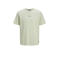 JACK & JONES PREMIUM T-shirt met textuur lichtgroen
