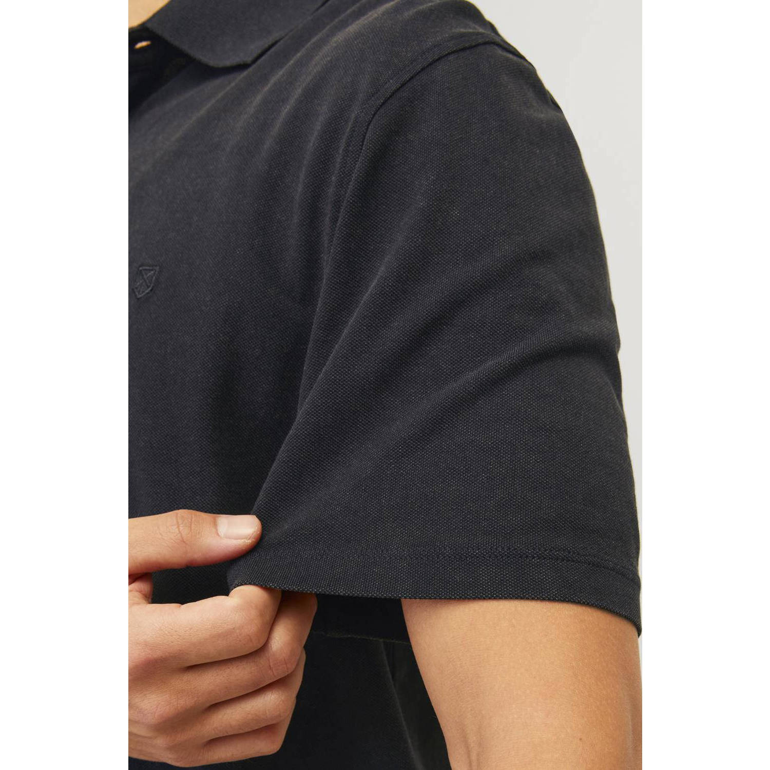 JACK & JONES PREMIUM polo JPRBLUWILLIAM met logo black