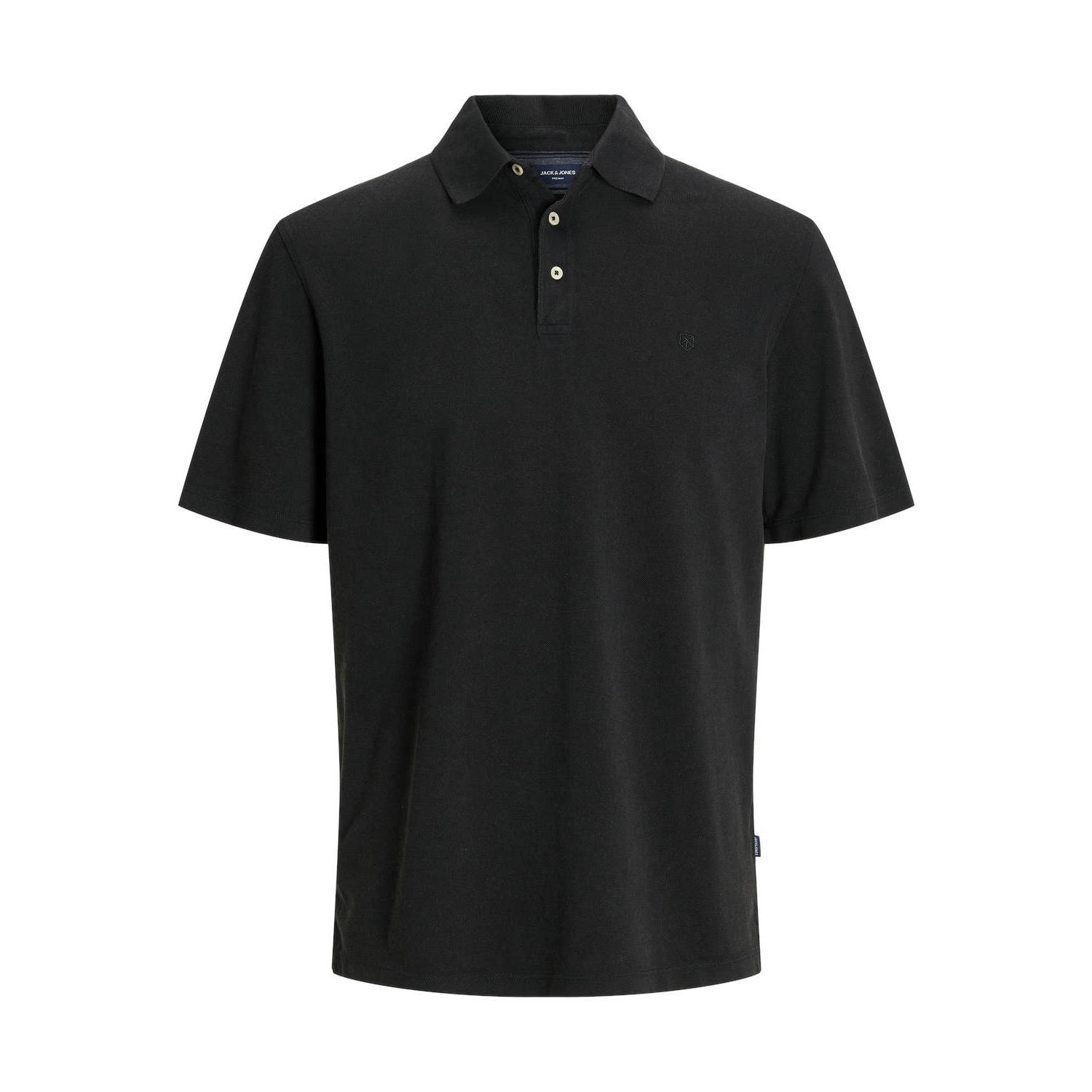 JACK & JONES PREMIUM polo JPRBLUWILLIAM met logo black