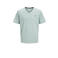 JACK & JONES CORE regular fit T-shirt JCOCONTRAST met logo lichtblauw