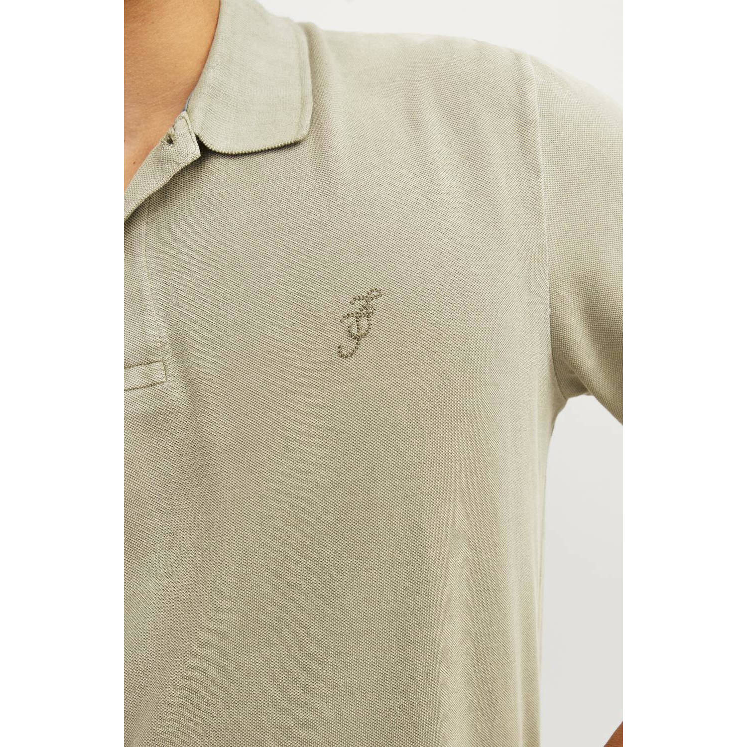 JACK & JONES PREMIUM polo JPRBLUWILLIAM met logo aloe