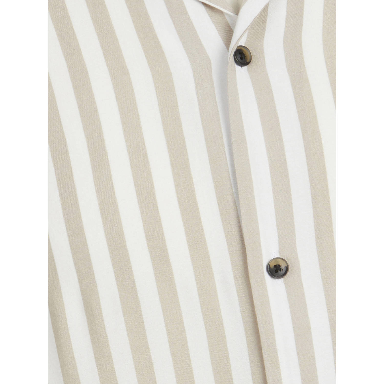 JACK & JONES gestreept regular fit overhemd JJJEFF crockery