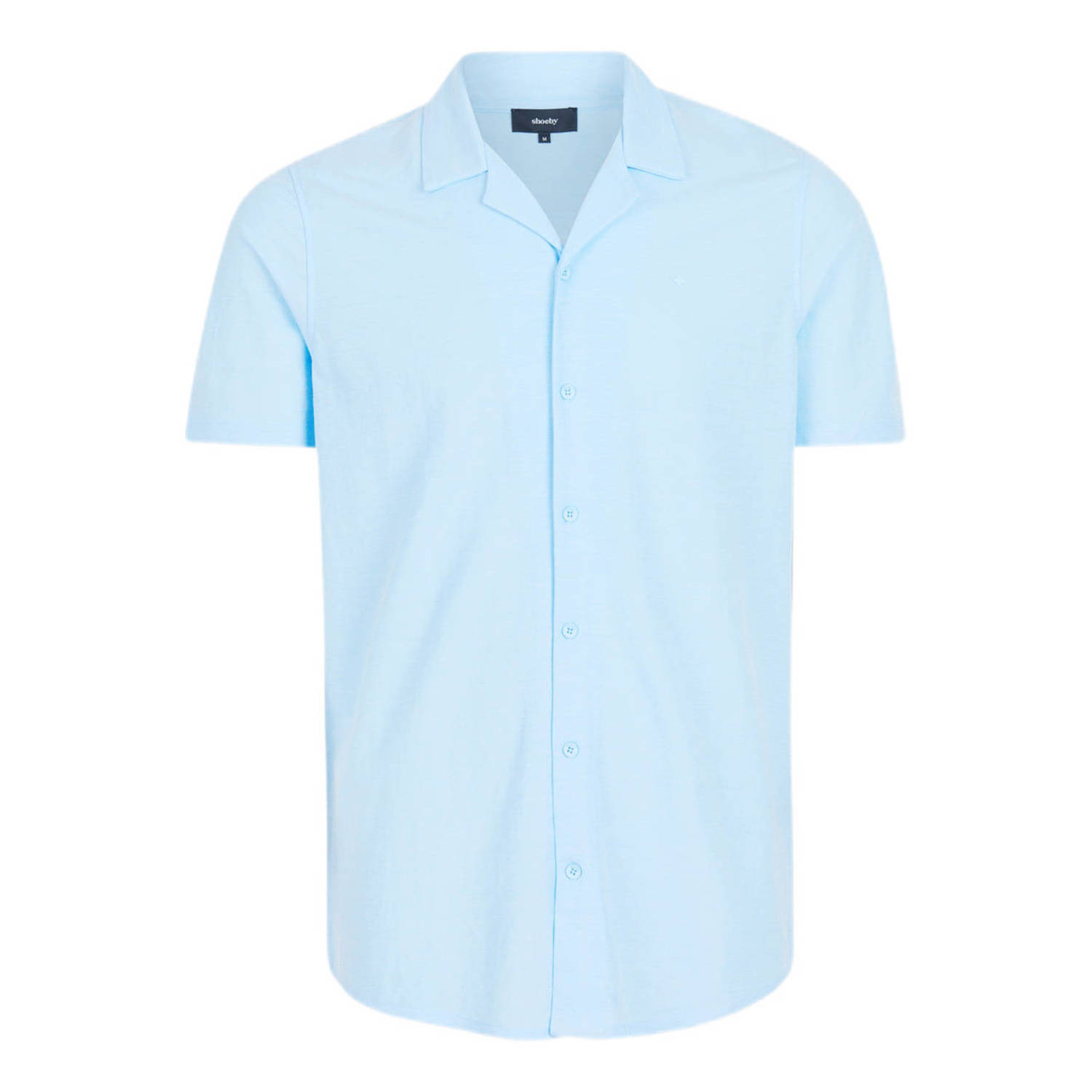 Shoeby regular fit overhemd lichtblauw