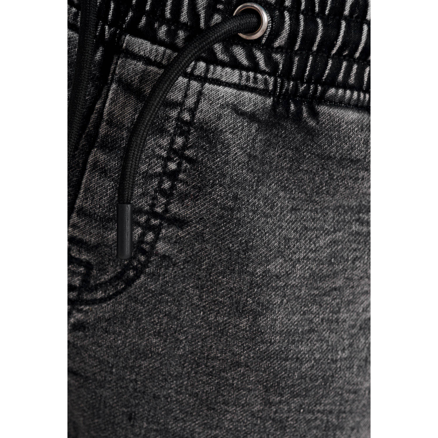 Shoeby relaxed fit jog denim short grey