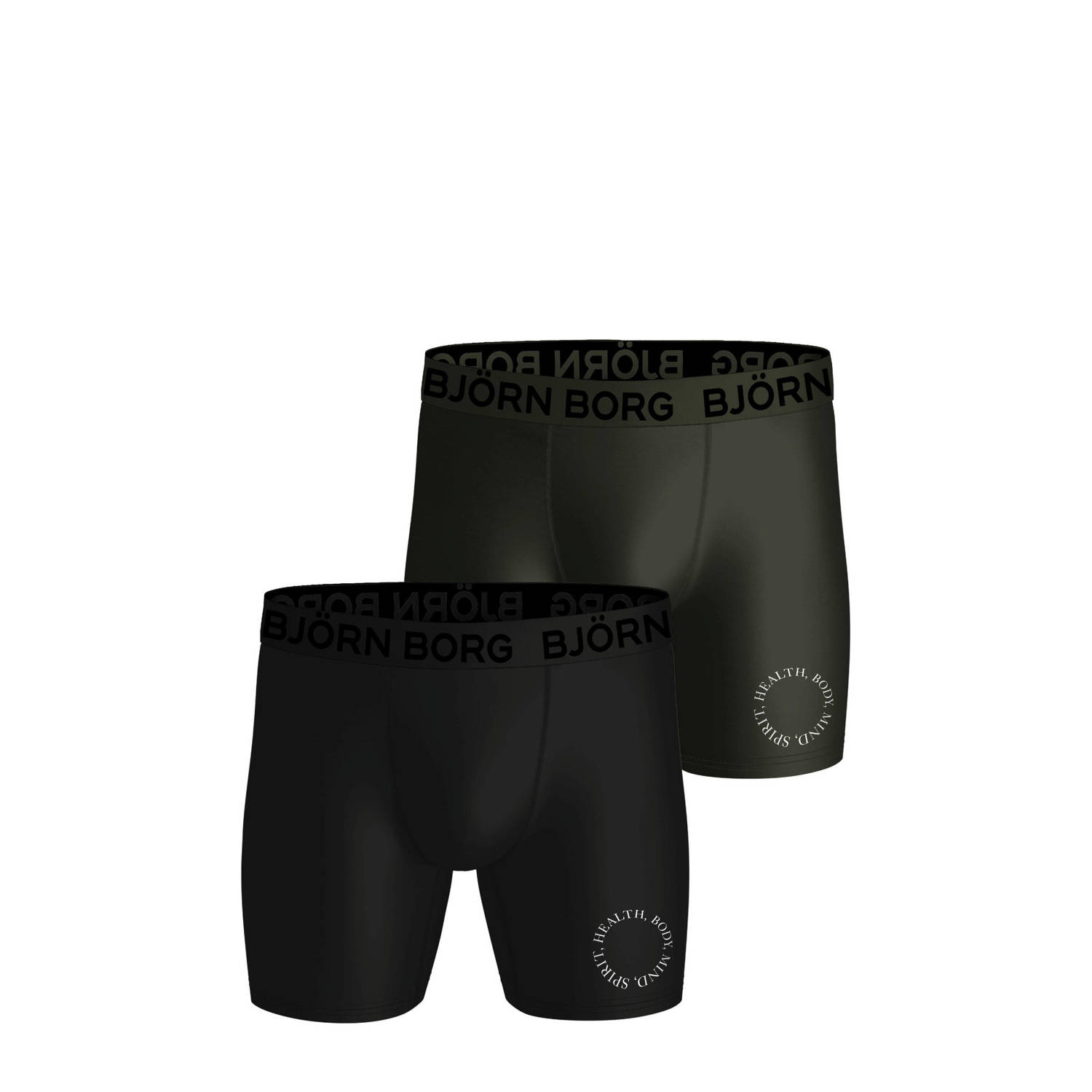 Björn Borg PERFORMANCE microfiber boxershort (set van 2)