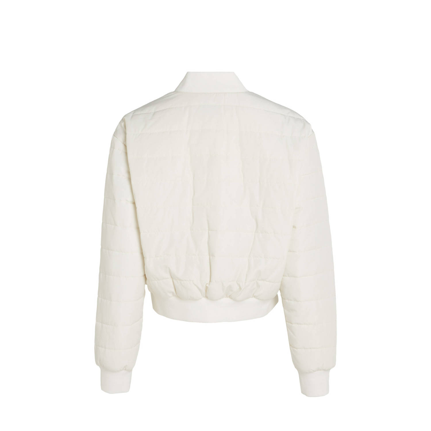 CALVIN KLEIN JEANS quilted bomberjack ecru